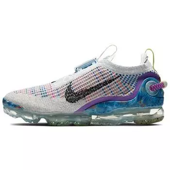 Мужские кроссовки Nike Air VaporMax 2020 Flyknit Multi-Color Pure-Platinum Black CJ6740-001