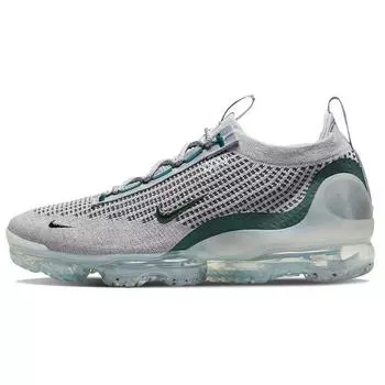Мужские кроссовки Nike Air VaporMax 2021 Flyknit SE Phantom Teal Grey Light-Bone Atomic-Teal DN3074-001 38.5