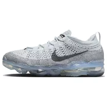 Мужские кроссовки Nike Air VaporMax 2023 Flyknit Pure Platinum Anthracite серо-белые DV1678-004 42
