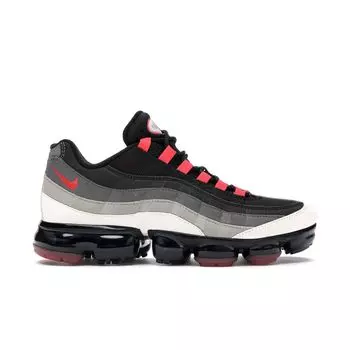 Мужские кроссовки Nike Air VaporMax 95 Hot Red Black White Hot-Red-Dark-Pewter-Granite AJ7292-101