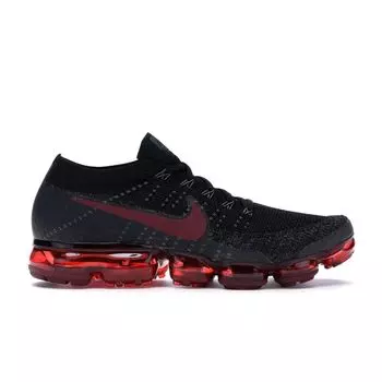 Мужские кроссовки Nike Air VaporMax Bred Black Dark-Team-Red 849558-013
