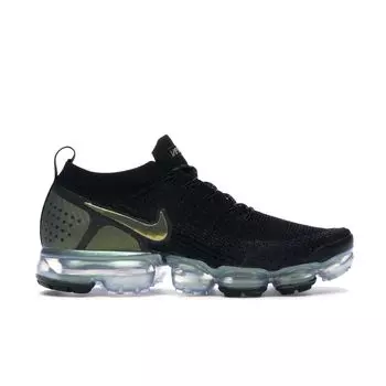 Мужские кроссовки Nike Air VaporMax Flyknit 2 Black Gold 942842-015