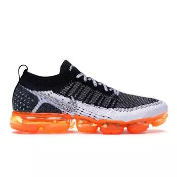 Мужские кроссовки Nike Air VaporMax Flyknit 2 Safari Black White 942842-106