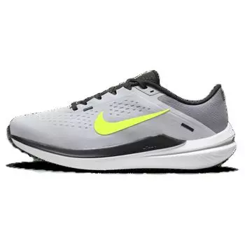 Мужские кроссовки Nike Air Winflo 10 Wolf Grey Volt дымчато-серые черные DV4022-007 40.5