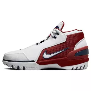 Мужские кроссовки Nike Air Zoom Generation Retro First Game 2023 White Midnight-Navy Varsity-Crimson DM7535-101 43
