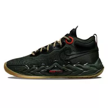Мужские кроссовки Nike Air Zoom GT Run Carbon Green Khaki Gum-Light-Brown Black CZ0202-300 41