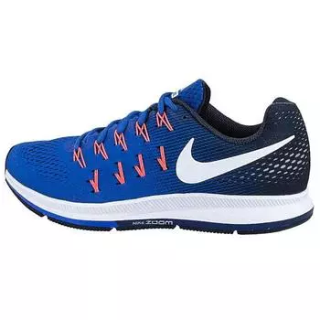Мужские кроссовки Nike Air Zoom Pegasus 33 Racer Blue White-Midnight-Navy-Blue-Glow 831352-401