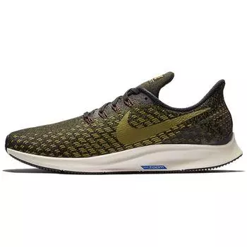 Мужские кроссовки Nike Air Zoom Pegasus 35 Black Olive Green Olive-Flak-Peat-Moss 942851-011