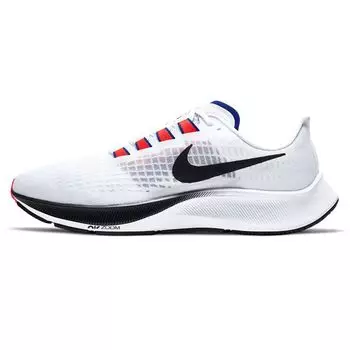 Мужские кроссовки Nike Air Zoom Pegasus 37 White Concord Ярко-малиновые черные DD8348-100 45