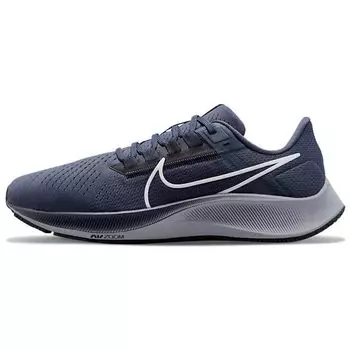 Мужские кроссовки Nike Air Zoom Pegasus 38 Thunder Blue черные темно-обсидиановые волко-серые CW7356-400 43
