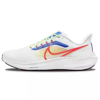 Мужские кроссовки Nike Air Zoom Pegasus 39 White Racer Blue Crimson Volt Bright-Crimson DX3354-100 39