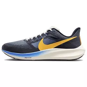 Мужские кроссовки Nike Air Zoom Pegasus 39 Premium Obsidian Yellow Blue University-Blue Dark-Obsidian DO9580-400 41