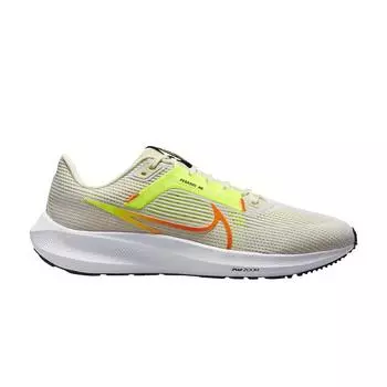 Мужские кроссовки Nike Air Zoom Pegasus 40 Coconut Milk Lime кремово-белые Volt DV3853-101 40.5