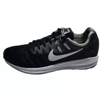 Мужские кроссовки Nike Air Zoom Structure 20 Black White-Cool-Grey-Wolf-Grey 849576-003 43