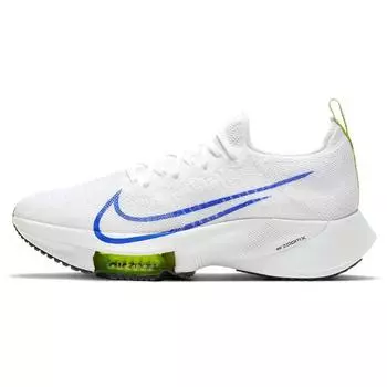Мужские кроссовки Nike Air Zoom Tempo NEXT% Flyknit White Racer Blue Volt Black CI9923-103 38.5