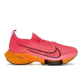 Мужские кроссовки Nike Air Zoom Tempo NEXT% Flyknit Hyper Pink Laser-Orange White Black CI9923-600 42
