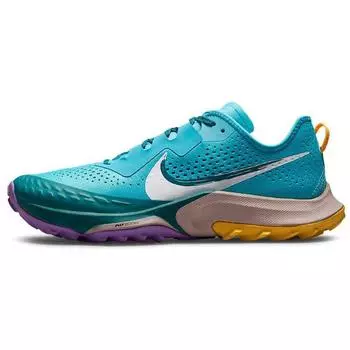 Мужские кроссовки Nike Air Zoom Terra Kiger 7 Turquoise Blue Mystic-Teal University-Gold White CW6062-400 42.5