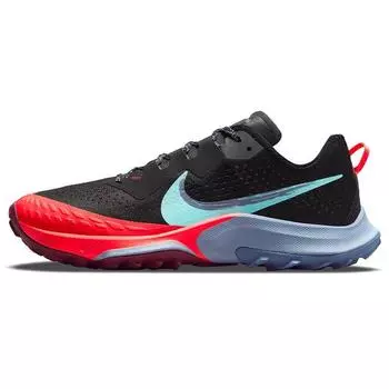 Мужские кроссовки Nike Air Zoom Terra Kiger 7 Black Dynamic Turquoise Dark-Beetroot Ashen-Slate CW6062-004 42.5