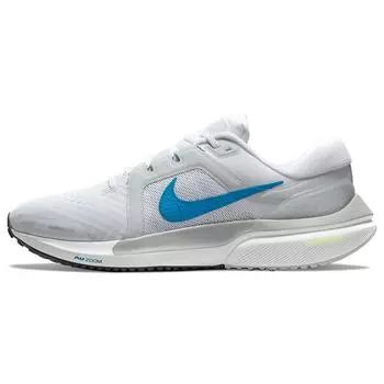 Мужские кроссовки Nike Air Zoom Vomero 16 White Imperial Blue Pure-Platinum Lime-Glow DA7245-101 45