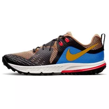 Мужские кроссовки Nike Air Zoom Wildhorse 5 Beechtree Tan Off-Noir Pacific-Blue AQ2222-200