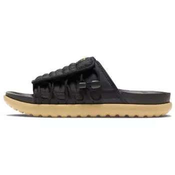 Мужские кроссовки Nike Asuna 2 Slide Black Gum антрацит Club-Gold Shadow-Gold DC1457-004 42.5