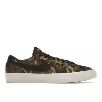 Мужские кроссовки Nike Blazer Low Pro GT Premium SB Olive Realtree Green Black Photon-Dust DO9398-002 41