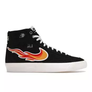 Мужские кроссовки Nike Blazer Mid 77 Cleveland Rocks Black University-Red White DQ7635-001