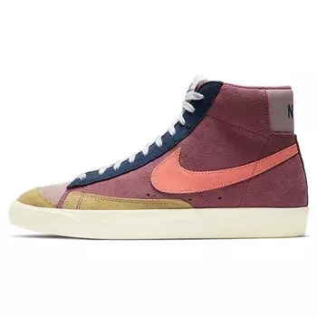 Мужские кроссовки Nike Blazer Mid 77 Desert Berry Red Desert-Berry-Red Deep-Navy-Blue DC9179-664