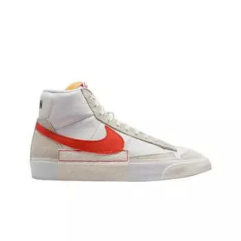 Мужские кроссовки Nike Blazer Mid 77 Pro Club Summit White Habanero Red DQ7673-101