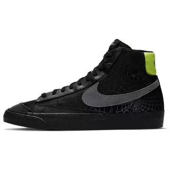 Мужские кроссовки Nike Blazer Mid 77 Spider Web Black Limelight Smoke-Grey DC1929-001