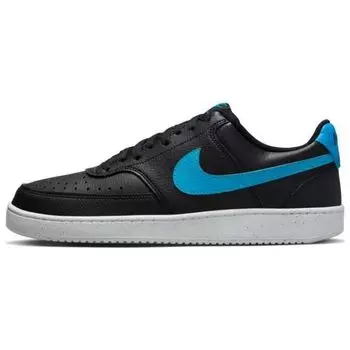 Мужские кроссовки Nike Court Vision Low Next Nature Black Laser Blue белые DH2987-005 41