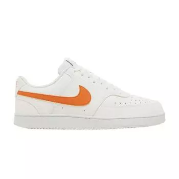 Мужские кроссовки Nike Court Vision Low Next Nature Sail Hot Curry белые DH2987-104 47.5