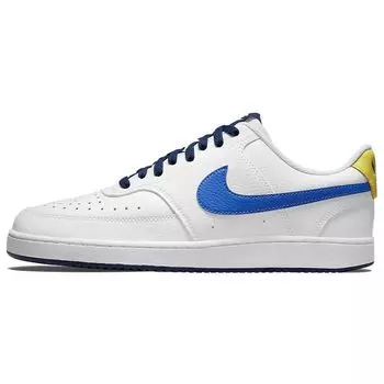 Мужские кроссовки Nike Court Vision Low White Blue Void Бирюзово-Синие DM1187-102 42