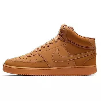 Мужские кроссовки Nike Court Vision Mid Flax Twine Tan Gum-Light-Brown CD5466-200