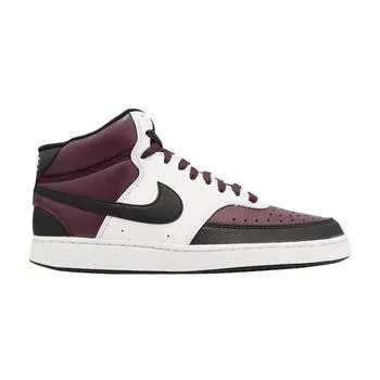 Мужские кроссовки Nike Court Vision Mid Next Nature Dark Beetroot Red Sail Black DN3577-600 40
