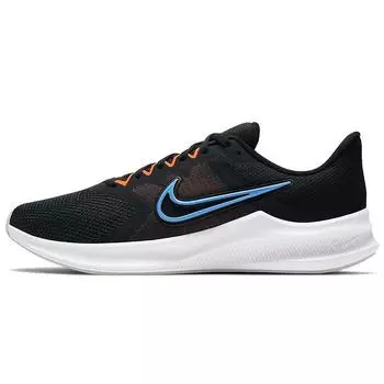 Мужские кроссовки Nike Downshifter 11 Black Coast Total-Orange Dark-Smoke-Grey CW3411-001 44