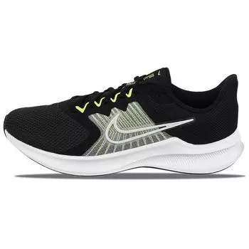 Мужские кроссовки Nike Downshifter 11 Black Volt Photon-Dust White CW3411-003