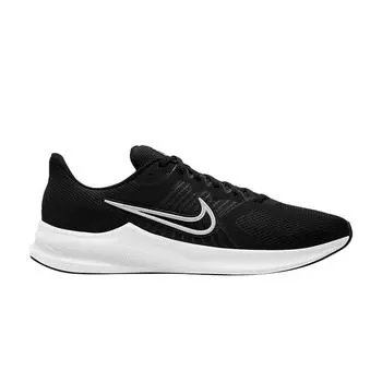 Мужские кроссовки Nike Downshifter 11 черно-белые темно-дымчато-серые CW3411-006 44