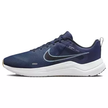 Мужские кроссовки Nike Downshifter 12 Midnight Navy Blue Dark-Obsidian Pure-Platinum DD9293-400 45