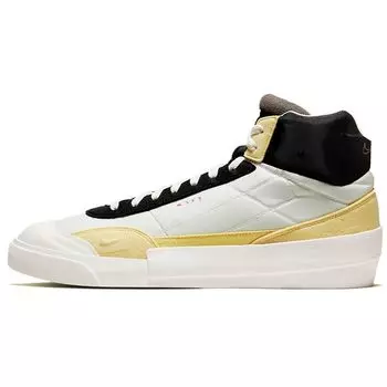 Мужские кроссовки Nike Drop Type Mid Sail White Black Bike-Yellow BQ5190-102