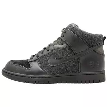 Мужские кроссовки Nike Dunk Hi Supreme Spark Sticky Rubber Black Black-Midnight-Fog 333885-001