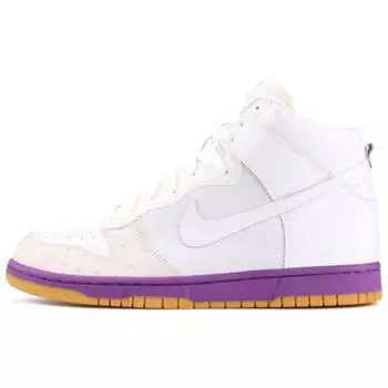 Мужские кроссовки Nike Dunk High Deluxe White Hyacinth 312032-111