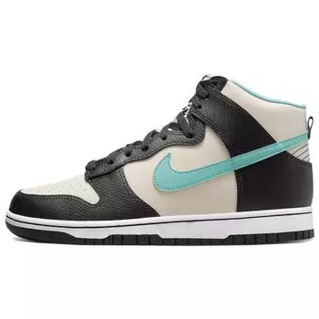 Мужские кроссовки Nike Dunk High EMB Colorful Courts белый жемчужно-белый мытый бирюзовый DO9455-200 46