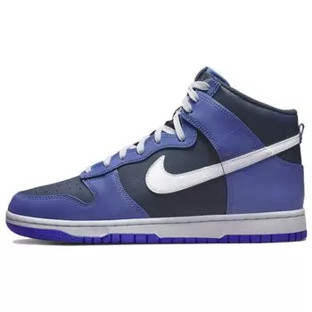 Мужские кроссовки Nike Dunk High Obsidian Blue Medium-Blue White DJ6189-400 46