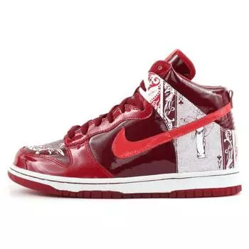Мужские кроссовки Nike Dunk High Premium Dontrelle Willis Red Team-Red Max-Orange-Varsity-Red-White 313599-681