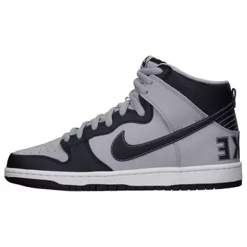 Мужские кроссовки Nike Dunk High Premium SB Georgetown синие Drk-Obsidian Drk-Obsdn-Wlf-Gry 313171-440