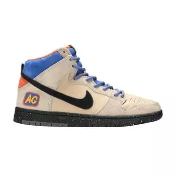 Мужские кроссовки Nike Dunk High Premium SB Acapulco Gold Tan Grain Black-Sandtrap-Bright-Mandarin 313171-207