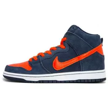 Мужские кроссовки Nike Dunk High Pro SB Syracuse Blue Obsidian Team-Orange-White 305050-481