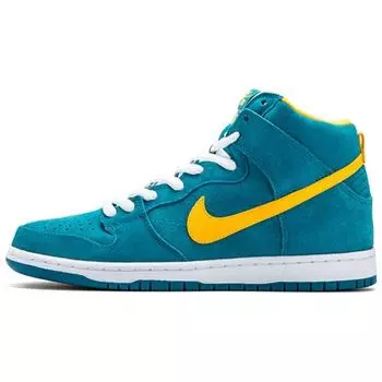 Мужские кроссовки Nike Dunk High Pro SB Tropical Teal Univeristy-Gold-White 305050-371