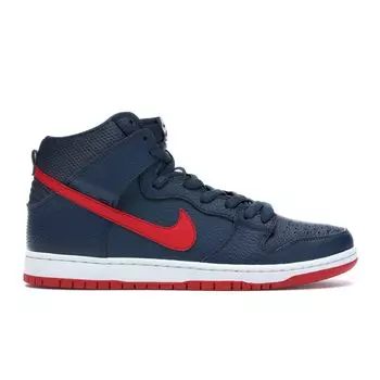Мужские кроссовки Nike Dunk High Pro Sb Blue Squadron-Blue White 305050-463